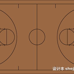 急求标准篮球场尺寸图!