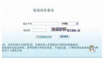 如何在网上查检验报告