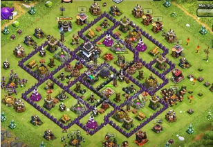 部落冲突8本最强布阵有图最新版