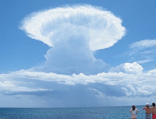 砧状云是怎么形成的