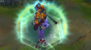 英雄联盟霸天零式塞恩和霸天巨兽墨菲特对拳动态图