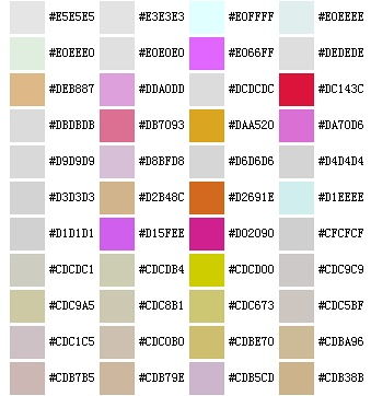室内色彩搭配图片