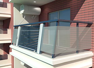 阳台壁挂太阳能热水器价格,阳台壁挂太阳能安装方法