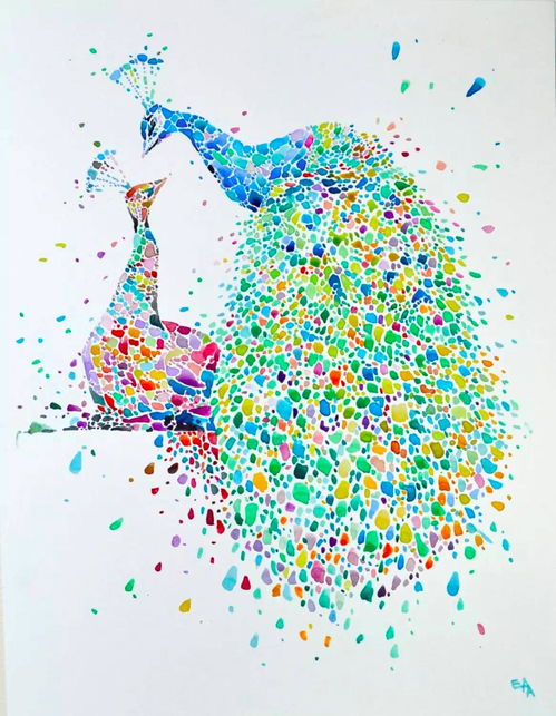 用点画一幅画简单好看