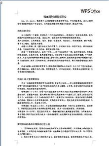 职业规划范文500字,职业规划范文2000字