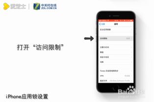 苹果应用锁在哪开