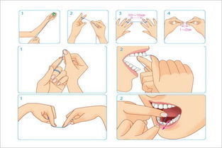 牙线怎么使用 图解