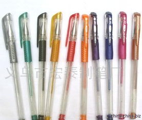 中性笔 英文,中性笔 碳素笔