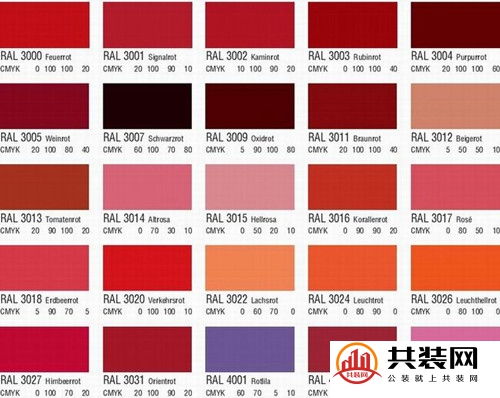 RGB颜色值对照表所有颜色大全)