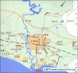 山海关长城地图