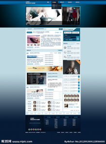 常用的网站模板有哪些类型？