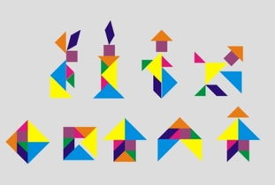 儿童七巧板拼图大全