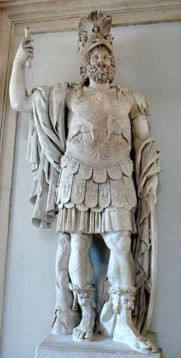 古希腊神话中众神的名字，详细点，比如战神玛尔斯.