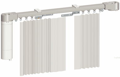 电动窗帘轨道怎么安装