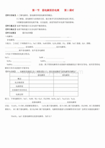 弱电解质是什么