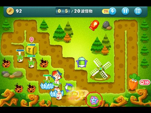 保卫萝卜挑战第六关怎么过 保卫萝卜挑战第六关攻略