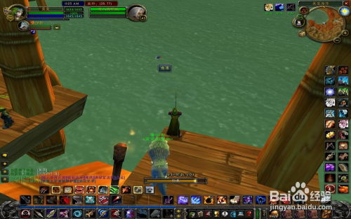 魔兽世界钓鱼怎么钓我是小白