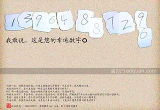 幸运数字怎么查