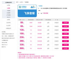 中国移动38元套餐介绍