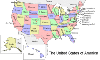 美国六大行政区划