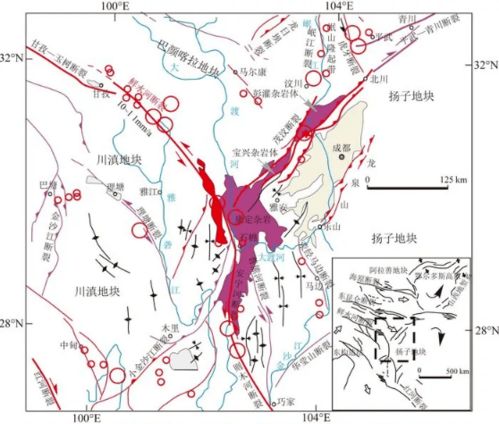 四川地震带分布高清图,四川地震带板块交界处