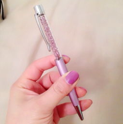 施华洛世奇水晶笔怎么换笔芯？附笔的图片