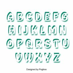字母字体生成器