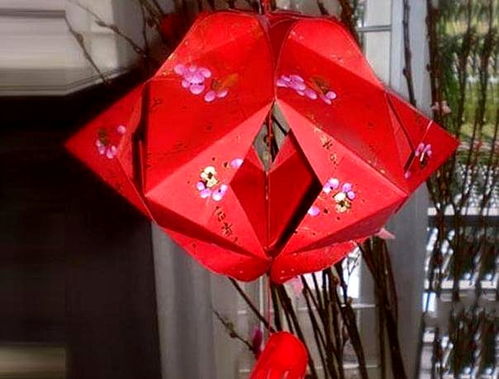 红包做灯笼手工简单视频