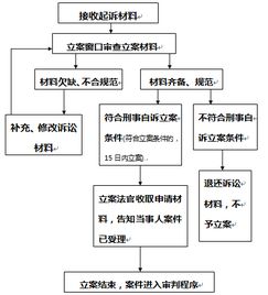 立案流程及时间