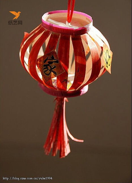 一本书自制灯笼的做法和图片