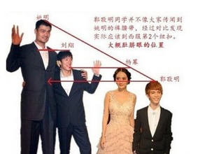 郭敬明身高成谜，他究竟有多高？