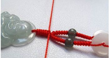 吊坠的绳子怎么打结，怎样编织吊坠项链挂绳