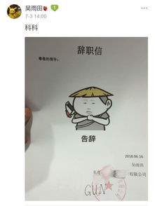 最牛辞职信的作者原文