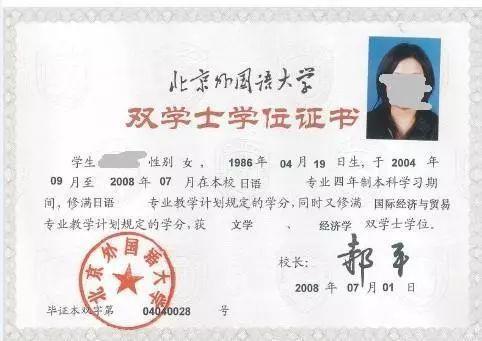 双学位的学位证书到底是怎么回事?