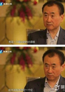 万王健林的小目标图片,万王健林的小目标什么时候说的