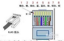 网线安装顺序是怎么排列的