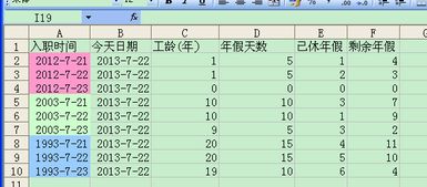年假计算是按入职还是自然年