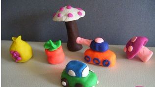 橡皮泥制作细胞模型