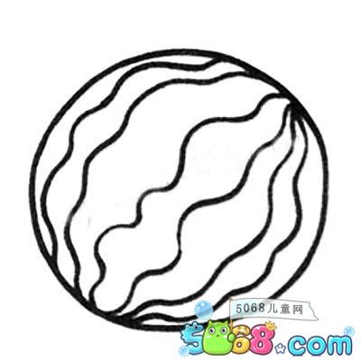 画西瓜美术教案，画西瓜的视频
