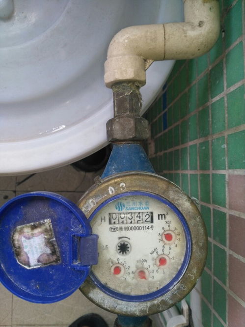 水表怎么看，哪个表示吨
