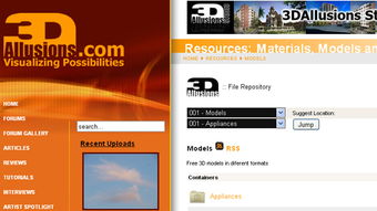 3D的网站是什么?