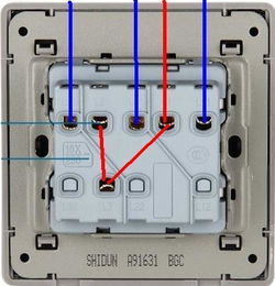 三开单控开关怎么样接