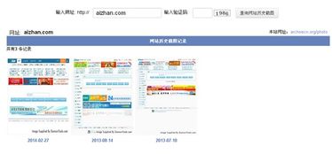 如何查询一个网站的历史