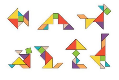 七巧板有几种图形组成