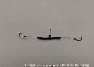 一条线串钩的绑法图解