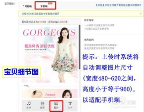 淘宝宝贝详情图片尺寸淘宝宝贝详情图片尺寸是多大