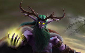 魔兽世界暗夜精灵适合啥职业？