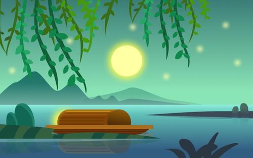 京口瓜洲一水间全诗