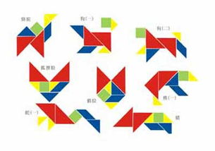 七巧板能拼什么图案