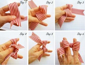 怎样打蝴蝶结,蝴蝶结打法(图解)